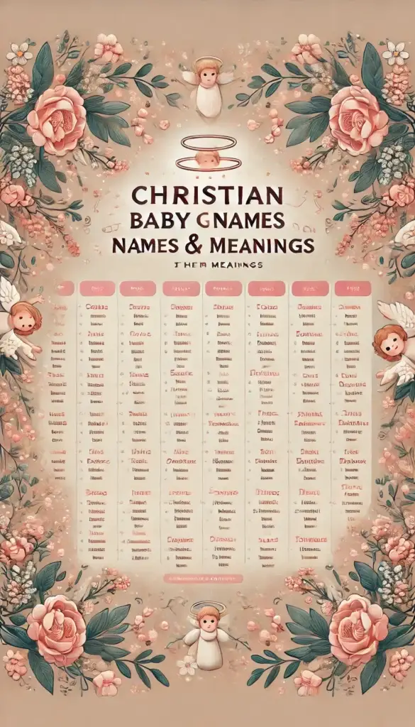 Image Of Christian Baby Boy Name